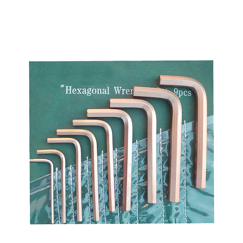 Raxwell 防爆内六角套装，铍青铜，11件套，RTBK0048