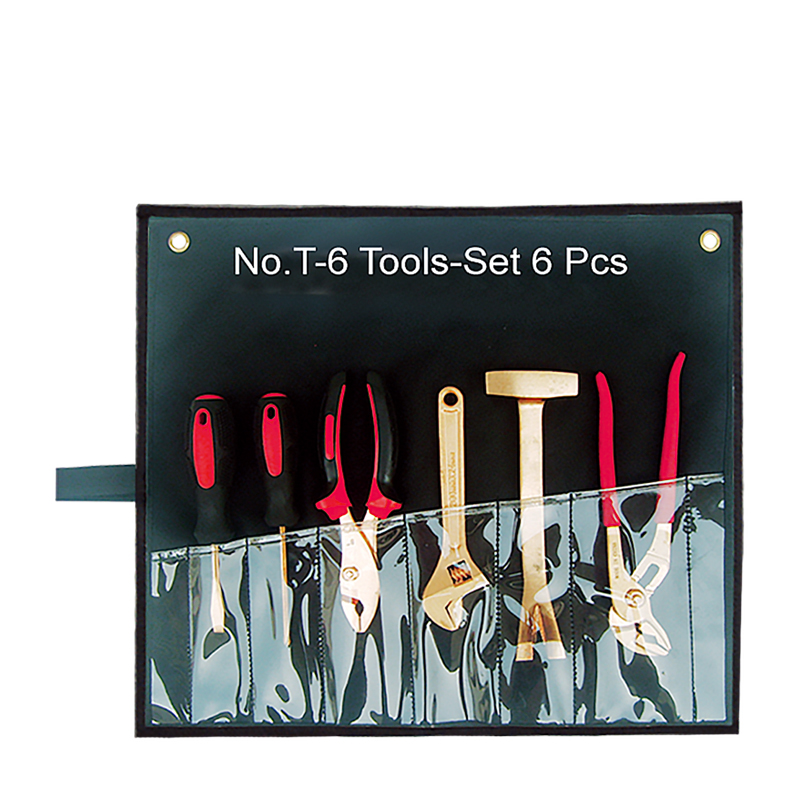 Raxwell 防爆6件套组合套装工具，铍青铜，6pcs，RTBK0050