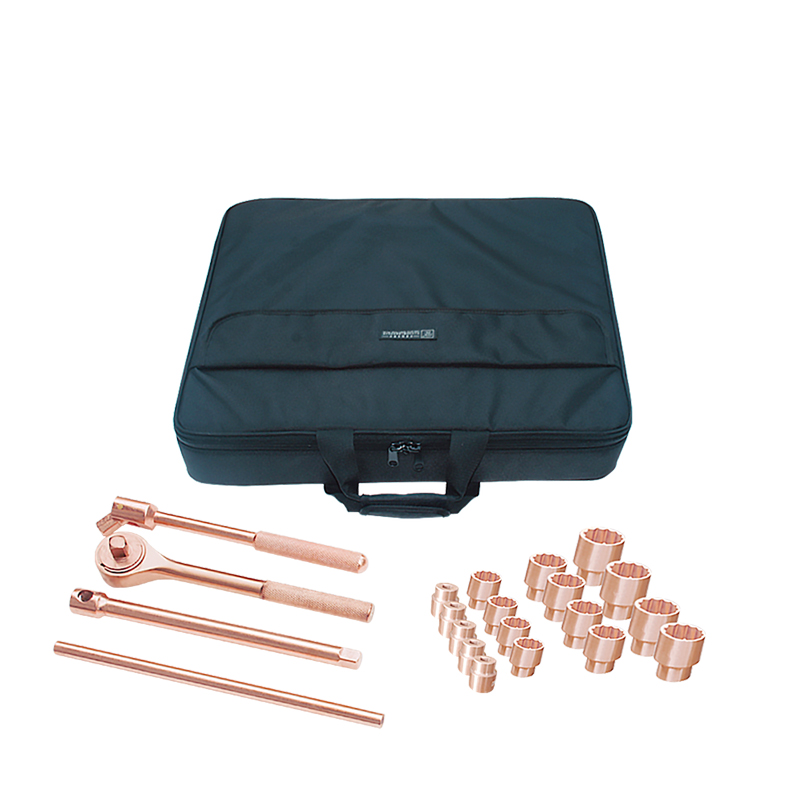 Raxwell 防爆21件套组合套装工具，铍青铜，21pcs，RTBK0053