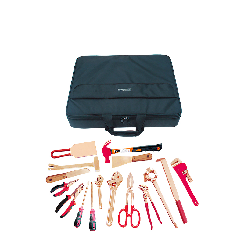 Raxwell 防爆16件套组合套装工具，铍青铜，16pcs，RTBK0054