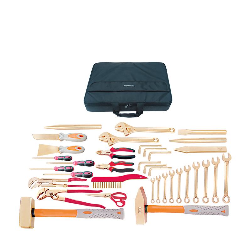 Raxwell 防爆38件套组合套装工具，铍青铜，38pcs，RTBK0067