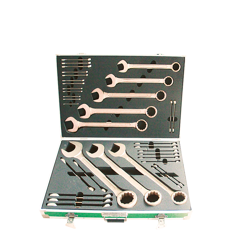 Raxwell 防爆35件套两用扳手组合套装工具，铍青铜，35pcs，RTBK0071