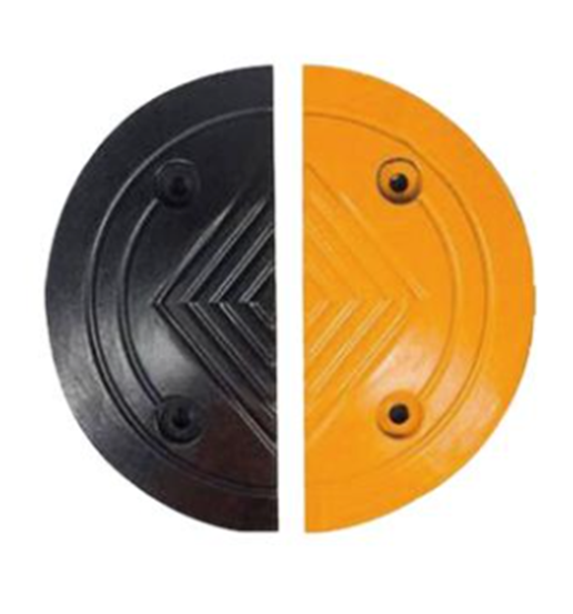 Raxwell 橡胶减速带圆头，2个宽20cm（半个圆头350×200×30mm）