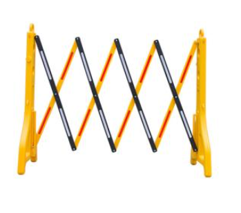 Raxwell 塑料伸缩护栏，注水隔离栏（高96cm×最大拉伸2.5米）