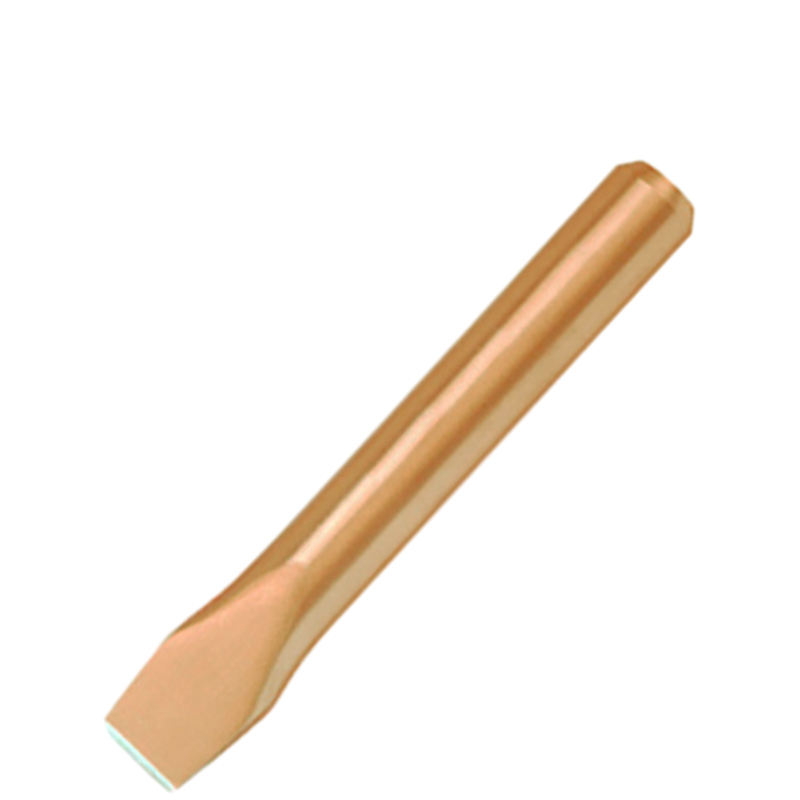 Raxwell 防爆圆形扁铲，铍青铜，25*400mm，RTBC0091