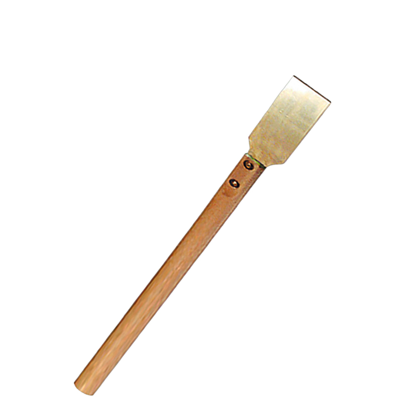 Raxwell 防爆木柄除锈刀，铍青铜，50*902mm，RTBG0078