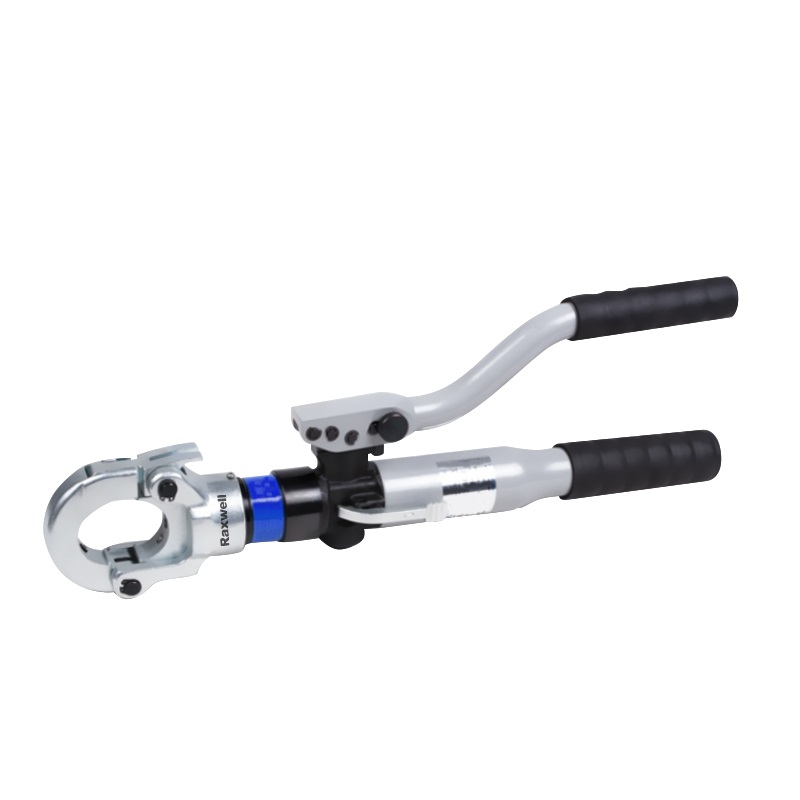 Raxwell 液压一体式压接钳，6T，长度370mm，重量：2kg，掀开式，RTHR0001，1台