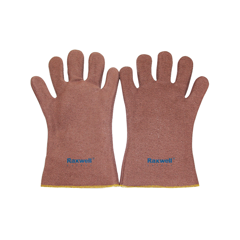 Raxwell 250℃耐高温手套，灰色，32cm，RW2807，1副/袋