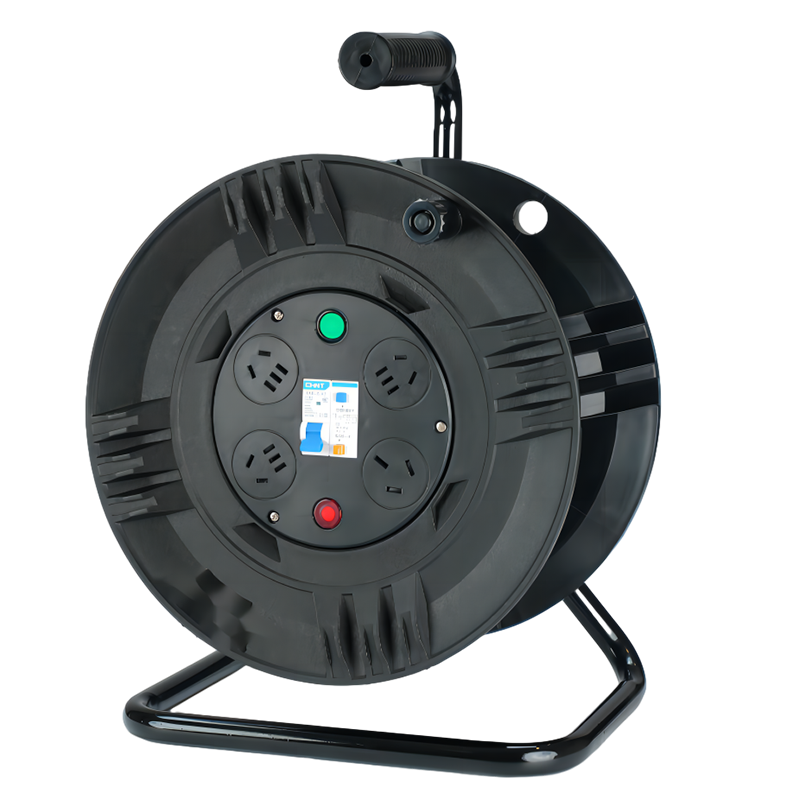  Raxwell 三脚架式电缆线盘，4位250V16A三孔插座+10A五孔插座，3*1.5，线缆50米，1台 售卖规格：1台