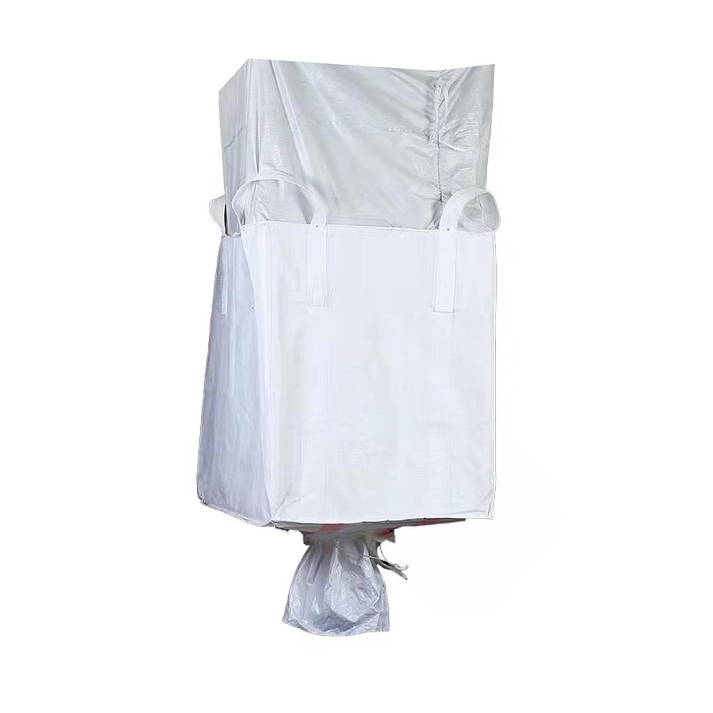 Raxwell 吨袋，四吊大扎口下料口，长宽高尺寸：90*90*110cm，静载1.5t，全新料，10个/包