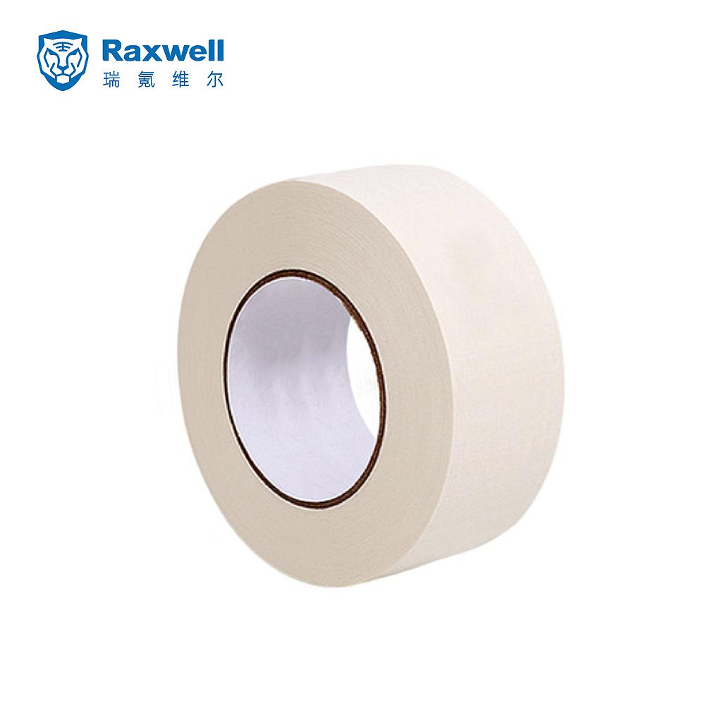 Raxwell 美纹纸常温遮蔽胶带，长*宽：50m*9mm，14卷/筒