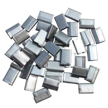 Raxwell PP手工带打包扣，不锈钢镀锌，尺寸宽度*长度*高度(mm)：16*38*5，25kg/箱