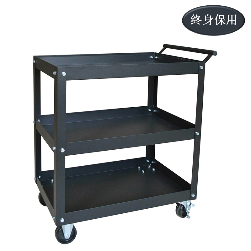 Raxwell 钢制三层手推车，承重：250kg，尺寸(长*宽*高mm)：740×410×865