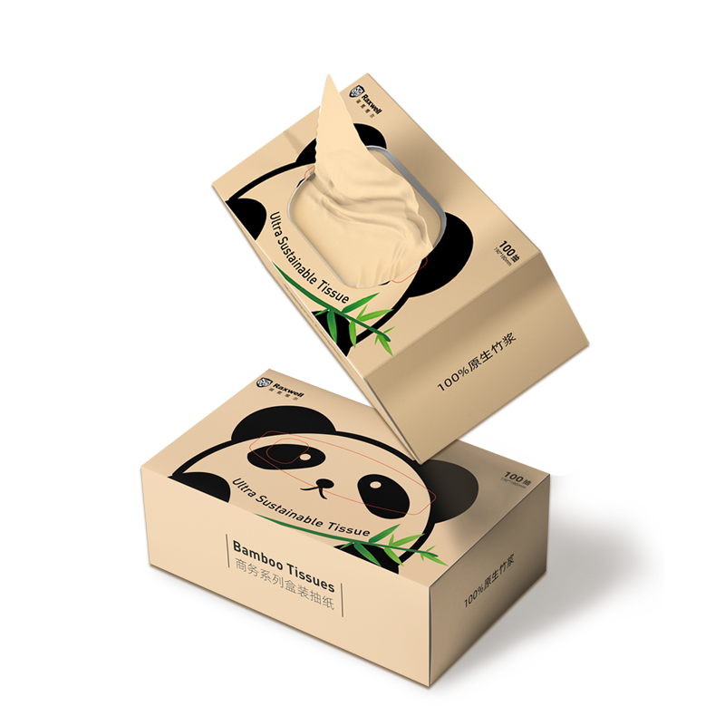 Raxwell 商务系列盒装抽纸 3层100抽 180mm*190mm  48盒/箱（售完为止）