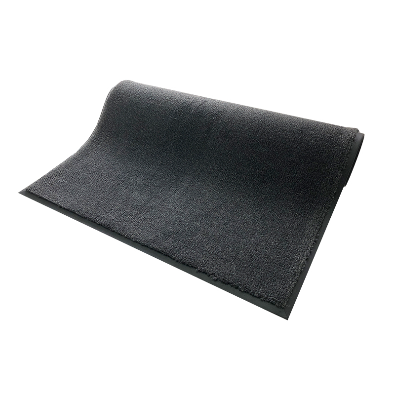 Raxwell  吸水吸油垫 室内用地毯型地垫（PVC底）1*2m*11mm 灰色 单位：卷