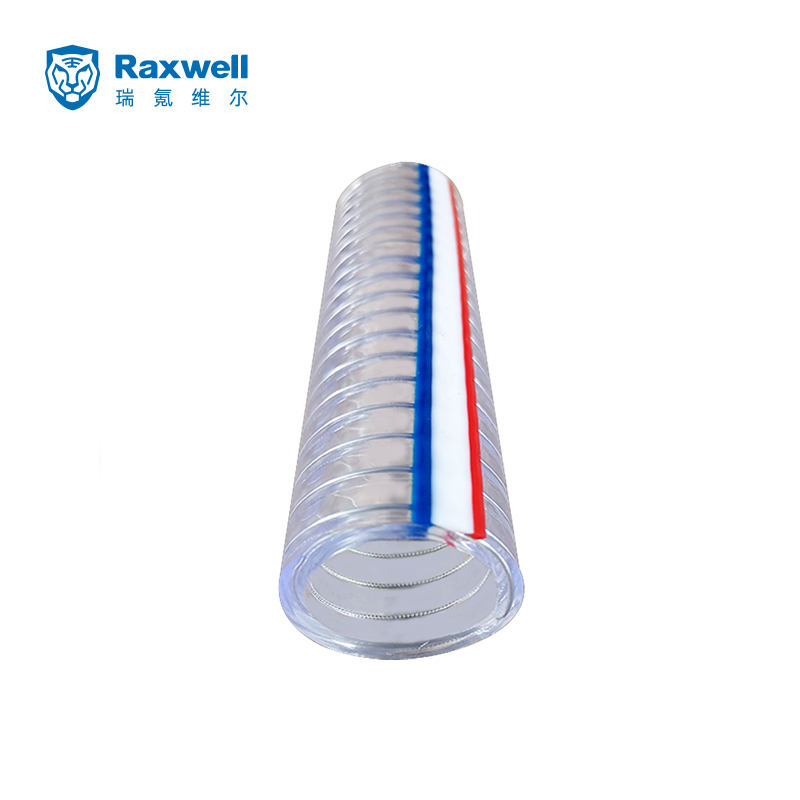 Raxwell PVC钢丝螺旋管，内径19mm，壁厚2.5mm，5bar，RVSH0001，10米/卷