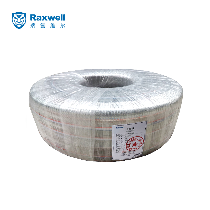Raxwell PVC钢丝螺旋管，内径38mm，壁厚4mm，5bar，RVSH0016，50米/卷