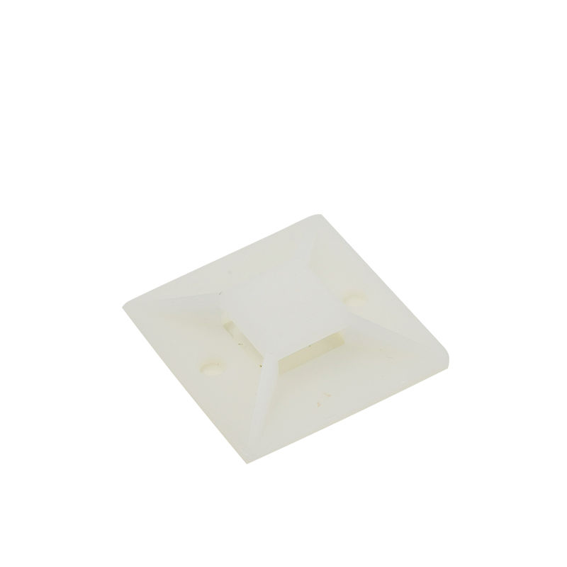 Raxwell 粘式扎带固定座，30*30，可钉定，线宽8.8mm，RECM0003，100个/包（售完即止）