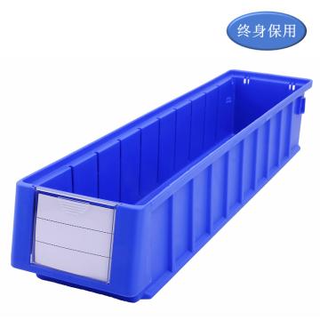 Raxwell 分隔式物料盒TK5109， D*W*H(mm)：500×117×90 ，蓝色，24个/箱