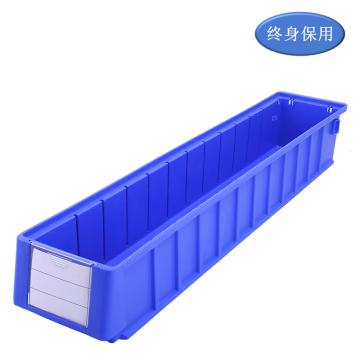 Raxwell 分隔式物料盒TK6109，外尺寸规格D*W*H(mm)：600×117×90，全新料，蓝色，24(标签牌1+标签纸1)