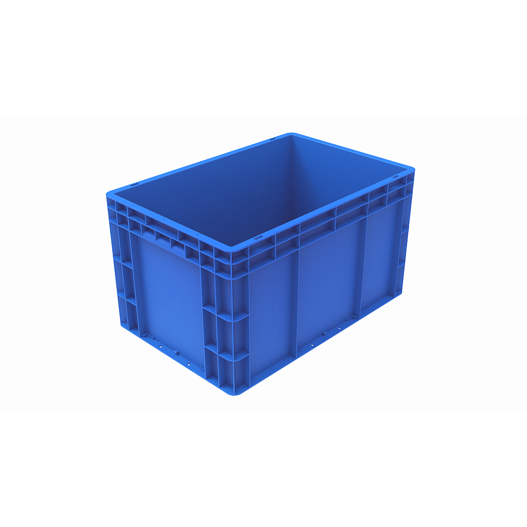 Raxwell EU系列蓝色周转箱EU4328 尺寸(mm)，400*300*280