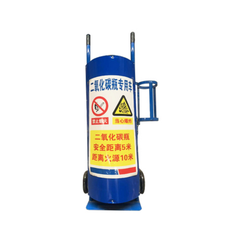 Raxwell 二氧化碳瓶手推车，适用气瓶40L，蓝色