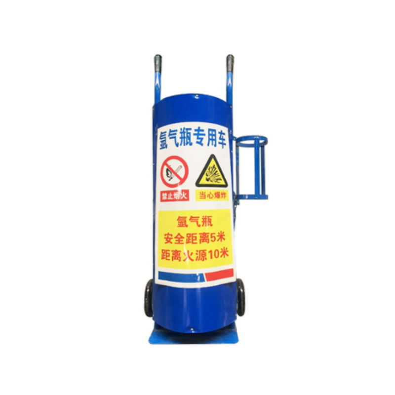 Raxwell 氩气瓶手推车，适用气瓶40L，蓝色