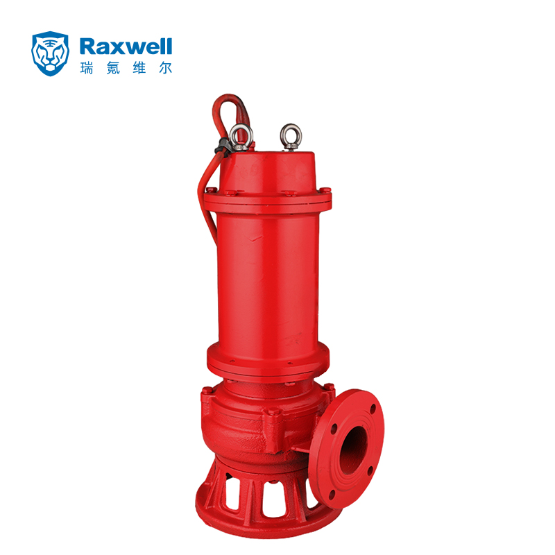 Raxwell WQR耐高温型排污泵 25WQR5- 18-0.75（D），220V，DN25，法兰连接，电缆长度7 米，RUSS2001，1 台/箱