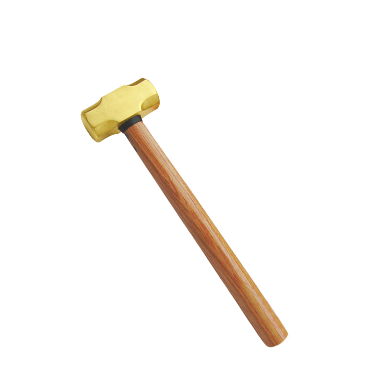 Raxwell 黄铜木柄八角锤,1磅,RTYH0013 售卖规格：1把