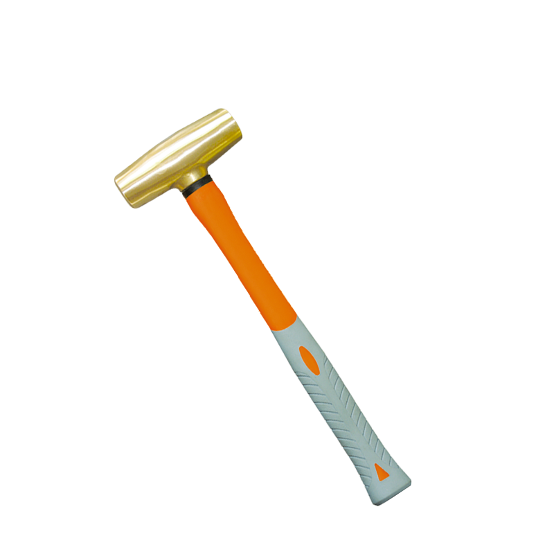 Raxwell 黄铜塑柄圆鼓锤,5磅,RTYH0033 售卖规格：1把