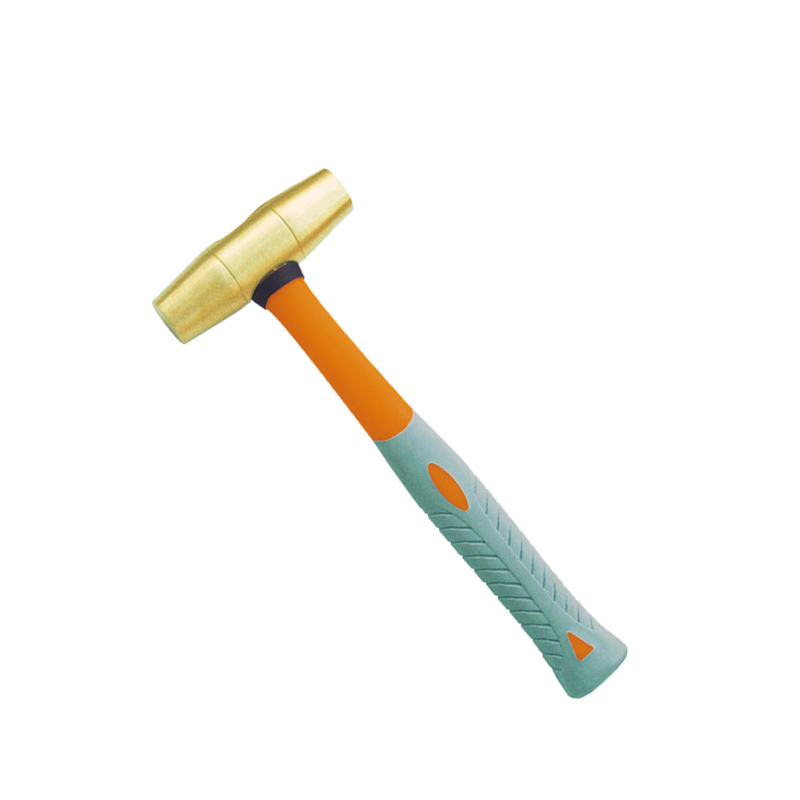 Raxwell 黄铜塑柄圆鼓锤,1/2磅,RTYH0046 售卖规格：1把