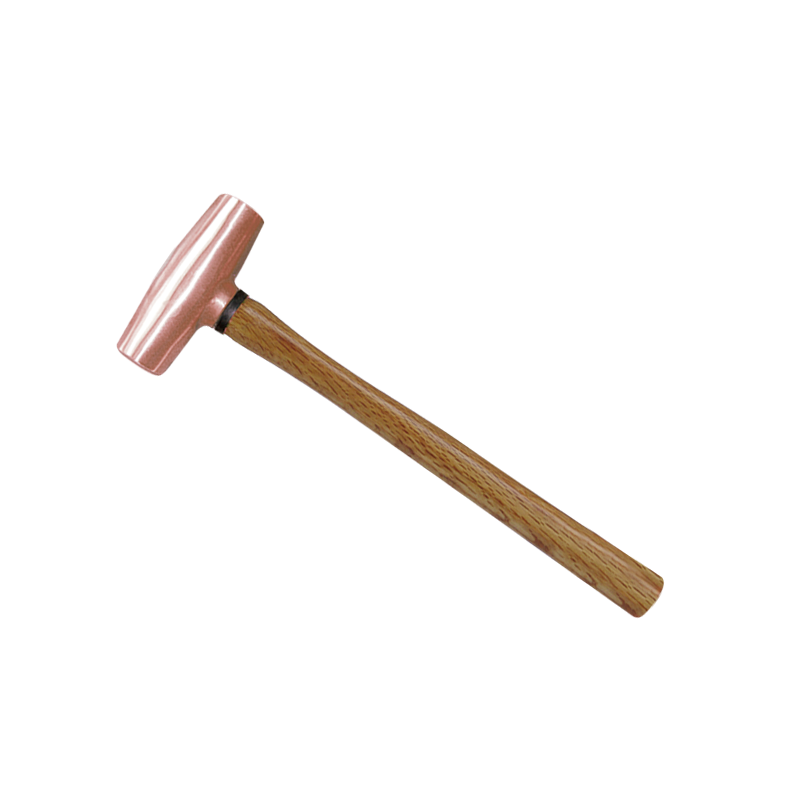 Raxwell 紫铜木柄圆鼓锤,10磅,RTRH0044 售卖规格：1把