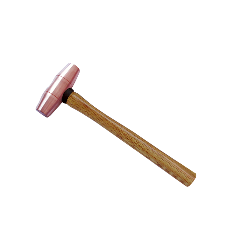 Raxwell 紫铜木柄圆鼓锤,4磅,RTRH0061 售卖规格：1把