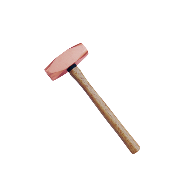 Raxwell 紫铜木柄欧式平锤,8磅,RTRH0133 售卖规格：1把
