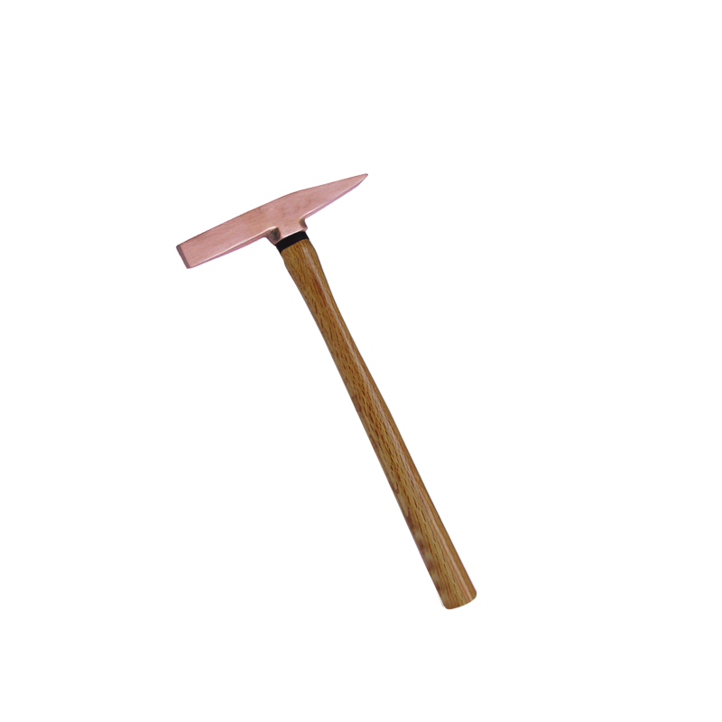 Raxwell紫铜木柄除锈锤,500g,RTRH0143 售卖规格：1把