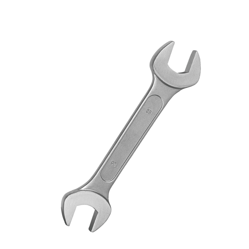 Raxwell 420不锈钢双头呆扳手,14*17mm,RTSO0012,售卖规格：1把
