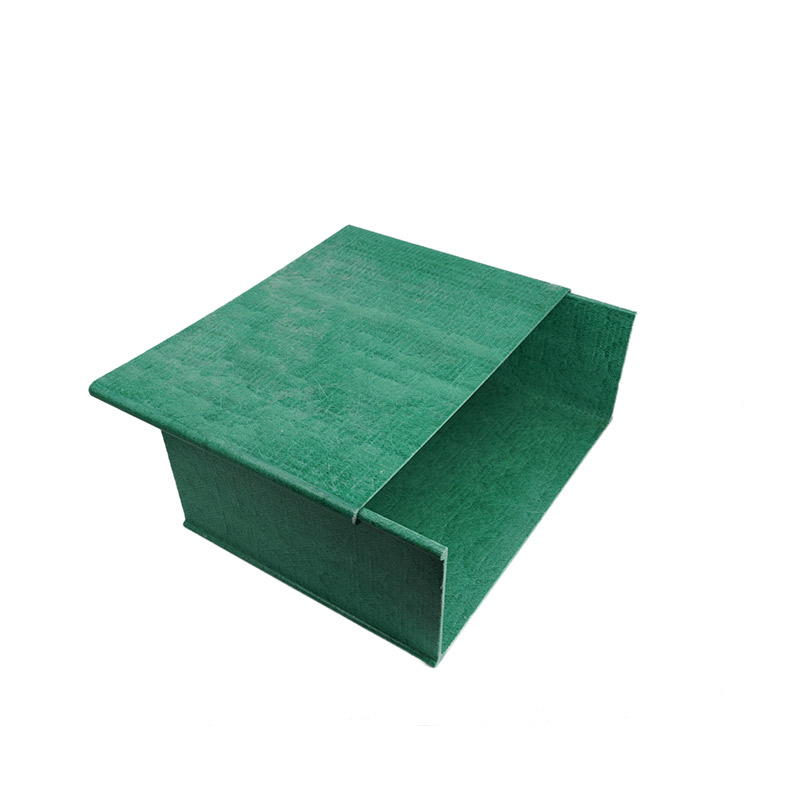 Raxwell 玻璃钢槽式桥架，400*200mm，厚度体6.0/盖3.0mm，含盖板螺丝连接片，REFG0060，默认2米/根，售卖规格：1米