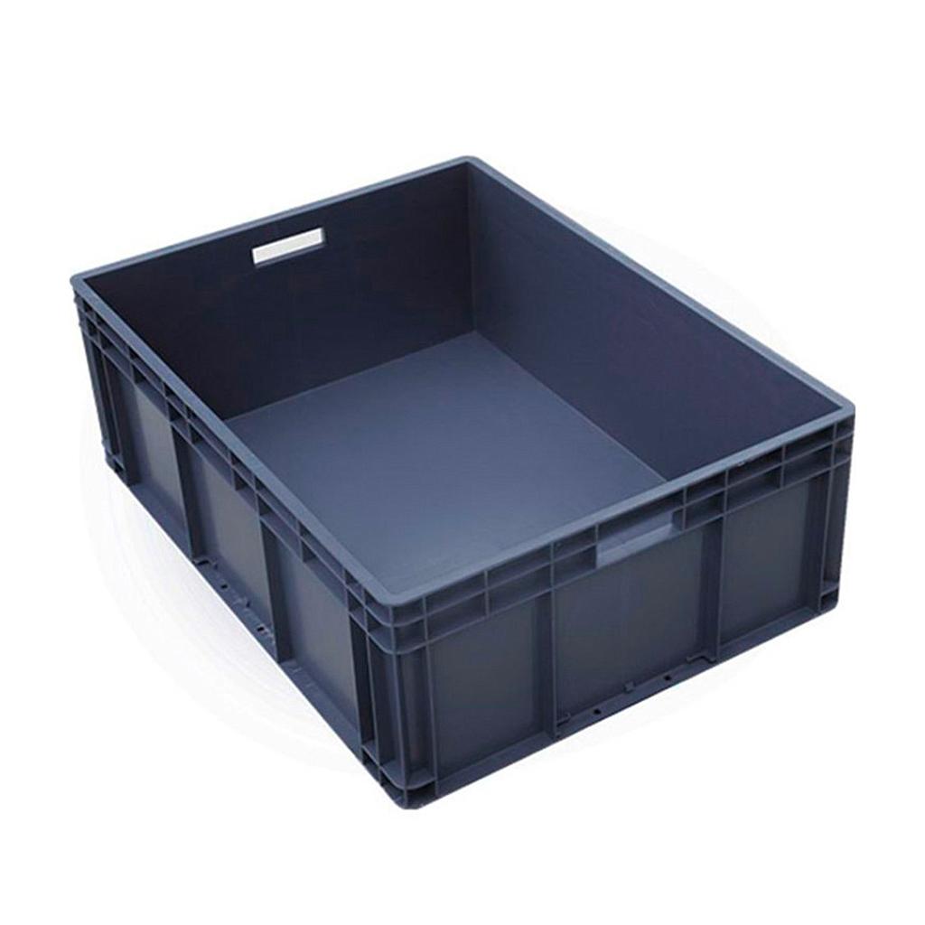 Raxwell EU周转箱EU8628，800*600*280mm，灰色
