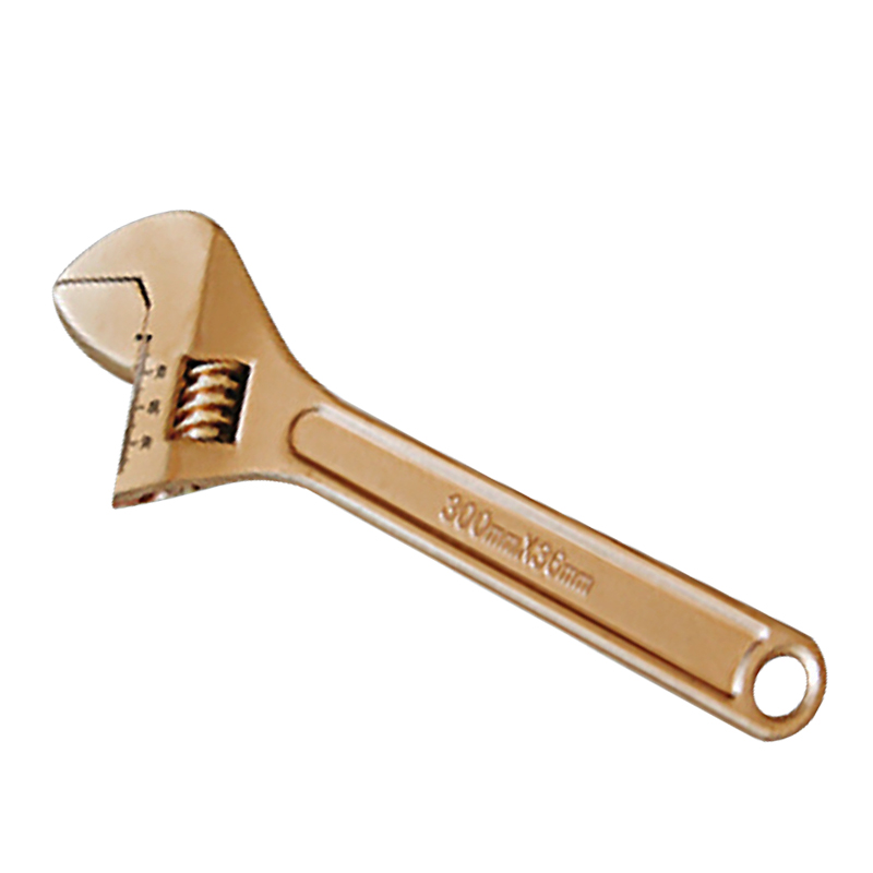 Raxwell 防爆活扳手(带刻度)，铍青铜，55*450mm，RTBW0035