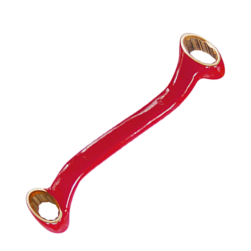 Raxwell 防爆美式双头梅花扳手，铍青铜，5.5*7mm，RTBW0663