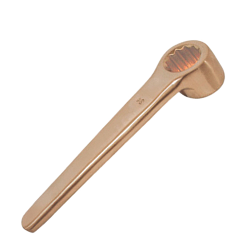 Raxwell 防爆凸形单头梅花扳手，铍青铜，10mm，RTBW0935