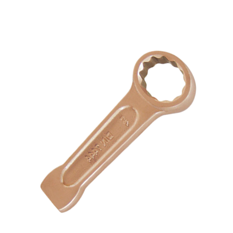 Raxwell 防爆英制敲击梅花扳手(防静电喷涂)，铍青铜，1-1/8"，RTBW1032