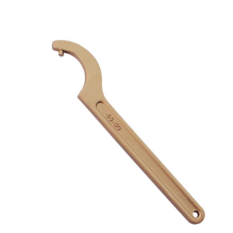 Raxwell 防爆柱销式勾扳手，铍青铜，40-42mm，RTBW1377